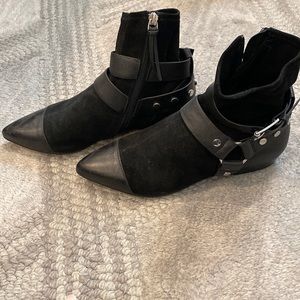 Rebecca Minkoff Booties Size 8 Black